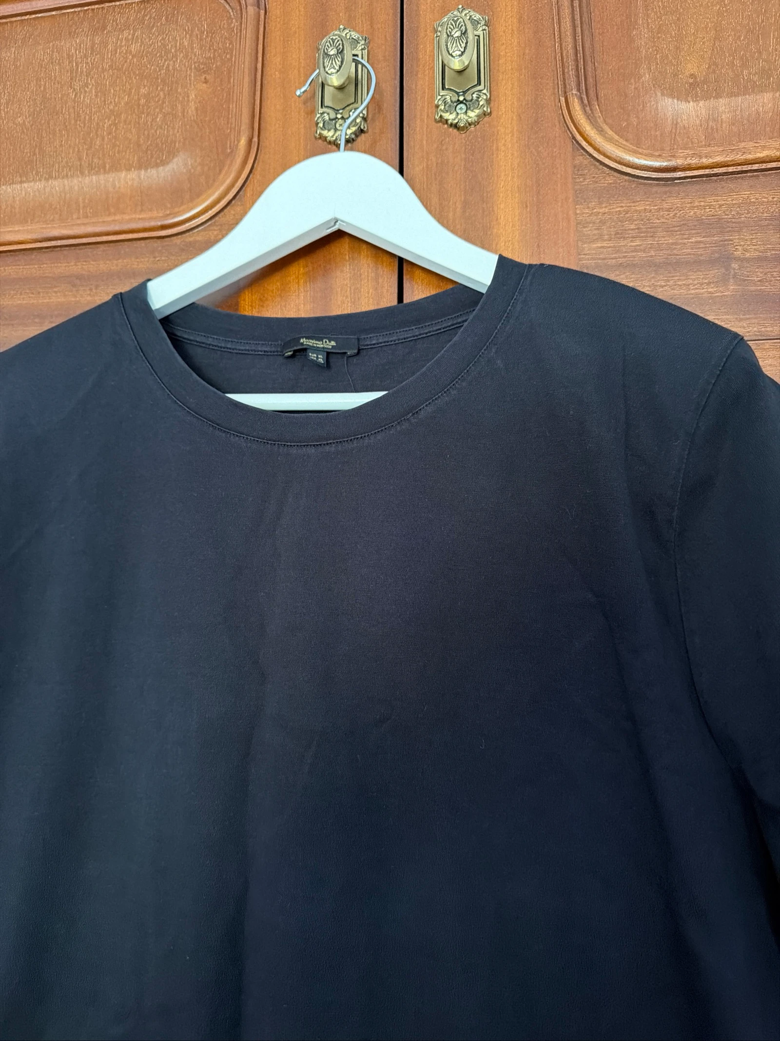 Camiseta preta Massimo Dutti – photo 2